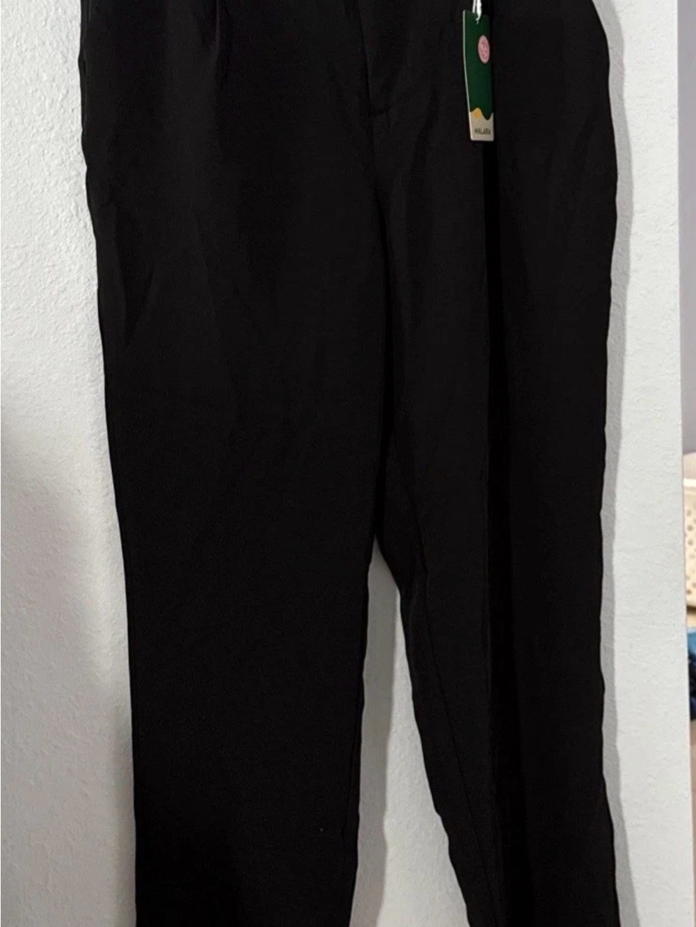 Halara women trouser size L regular elastic waste  with pockets NWOT - Picture 3 of 5
